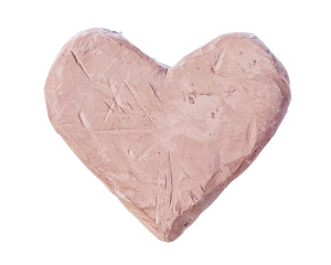 CLAY HEART