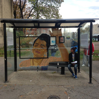 bcp-local-street-artist-nether-creates-work-on-bus-stop-where-video-captured-police-beating-citizen-as-a-20141029
